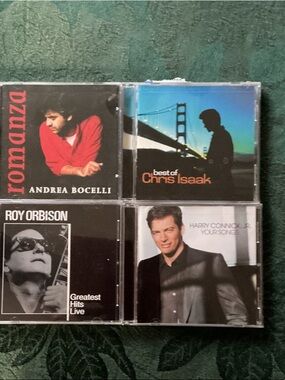 4 male artist cds